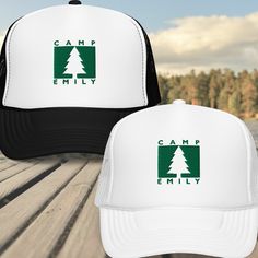 Gear up for the ultimate outdoor celebration with our Embroidered Camp Bachelorette Trucker Hats! Inspired by The Parent Trap, these hats will offer you and your cabin crew the nostalgic trip of a lifetime. Crafted for the free-spirited bride and her tribe, these hats are the perfect accessory for your wilderness-themed festivities.🍾🏔️🐻 Check out our matching baseball hats! https://gooddaycustomapparel.etsy.com/listing/1730276890 Check out our matching t-shirts!  https://gooddaycustomapparel. Party Trucker Hats, Camp Walden, Camp Bachelorette Party, Bachelorette Decor, The Parent Trap, Outdoor Celebration, Parent Trap, Bachelorette Decorations, Bachelorette Party Favors