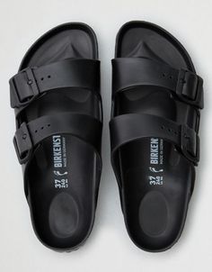 Classic Birkenstock construction/Double buckle closure/Molded footbed conforms to your foot for a custom fit/Narrow width/Not Eligible For Promotions | Only Ships Within The USA Birkenstock American Eagle, Classic Beach Flip Flops With Textured Footbed, Classic Flat Flip Flops For The Beach, Classic Leather Footbed Flip Flops For Vacation, Classic Beach Sandals, Classic Beach Slip-on Flip Flops, Classic Beach Flip Flops, Classic Slip-on Beach Flip Flops, Classic Adjustable Sandals For Beach