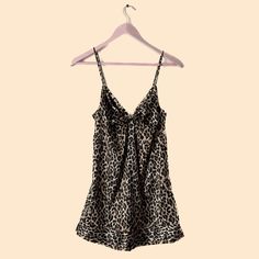 Leopard Print Spaghetti Strap Teddy By Victoria’s Secret. Brand New With Tags. Size Small. Leopard Print Sleepwear For Summer Loungewear, Victoria's Secret V-neck Camisole For Summer, Victoria's Secret V-neck Summer Camisole, Victoria's Secret Sleepwear With Spaghetti Straps And Built-in Bra, Victoria's Secret V-neck Camisole For Daywear, Victoria's Secret Spaghetti Straps Camisole For Daywear, Chic Summer Sleepwear With Built-in Bra, Victoria's Secret Summer Camisole With Built-in Bra, Victoria's Secret Sleeveless Camisole For Loungewear