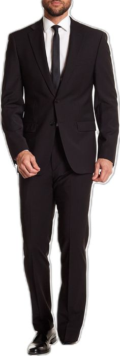 Semi-formal Suits With Straight Pants, Formal Tuxedo Pants With Suit Collar, Tailored Solid Suits With Straight Pants, Business Tuxedo Suits With Straight Pants, Straight Leg Semi-formal Suits In Suiting Fabric, Formal Black Calvin Klein Bottoms, Elegant Calvin Klein Formal Blazer, Calvin Klein Formal Black Bottoms, Black Calvin Klein Formal Bottoms