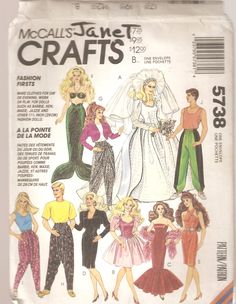 an old fashion sewing pattern for women's clothing