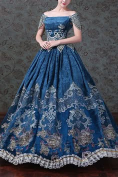 SKU: LIN00090 Fabric: Polyester Style types: Classic Victorian Lolita Prom Dress Season: Spring, Summer, Autumn, Winter Notice: Any of the accessory is not included. Size(IN) Bust Waist Height S 33.07 25.98 63.39-64.96 M 34.25 27.56 63.39-64.96 L 35.43 28.74 63.39-64.96 XL 36.61 29.92 63.39-64.96 Ball Gown Victorian, Ball Gowns Victorian, Royal Blue Ball Gown, Gown Victorian, Victorian Ball Gowns, Era Victoria, Masquerade Ball Gowns, Masquerade Ball Gown, 18th Century Dress