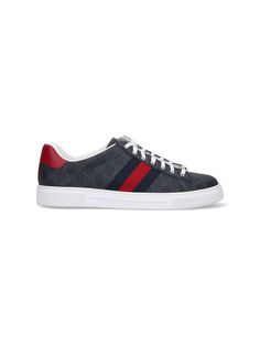 100% Rubber, 100% Fabric Gucci Sneakers With Logo Detail For Sports, Classic Gucci Sneakers, Gucci Black Sneakers With Logo Print, Black Gucci Sneakers With Logo Print, Cheap Gucci, Chloe Purses, Guccio Gucci, Zegna Shoes, Saint Laurent Shoes