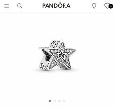 Star Pandora Charm, Pandora Charms Aesthetic, Pandora Bracelet Charms Ideas, Pandora Bracelet Designs, Dream Bracelet, Pandora Jewelry Charms, Pandora Bracelet Charms, Dope Jewelry, Funky Jewelry