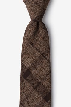 Kirkland Tie Classic Tailored Brown Suit And Tie Accessories, Wool Suit And Tie Accessories For Fall, Classic Formal Ties For Winter, Classic Winter Formal Ties, Elegant Fitted Ties For Fall, Elegant Fall Ties, Elegant Fall Standard Tie, Elegant Fall Workwear Ties, Classic Ties For Fall