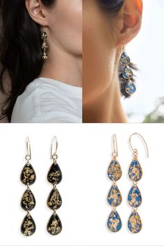 Add a Touch of Elegance with Our Handcrafted Teardrop Earrings! ✨ Pierced Teardrop Pendant Jewelry For Gift, Drop Crystal Earrings In Metal, Elegant Metal Dangle Drop Earrings, Nickel-free Teardrop Pendant Jewelry, Unique Long Drop Chandelier Earrings As Gift, Unique Long Drop Chandelier Earrings For Gifts, Teardrop Crystal Earrings For Pierced Ears, Party Drop Jewelry With Ear Wire, Party Teardrop Pendant Earrings For Pierced Ears