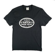 Our vintage Hatch Logo featured on a vintage black, faded tee. 100% Cotton. Vintage Black T-shirt With Screen Print, Vintage Washed Black T-shirt With Screen Print, Casual Black Pre-washed T-shirt, Vintage Pre-washed Crew Neck T-shirt, Vintage Black, Rooster, Mens Graphic Tshirt, ? Logo, Mens Tshirts