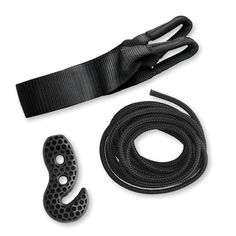 an image of a black rope and hook