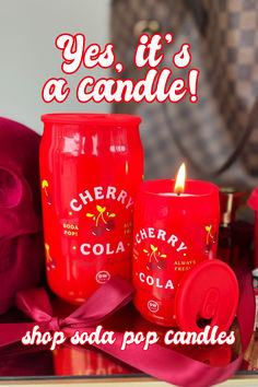 Cherry Cola Candle Lit Sugared Berries, Autumn Fragrance, Boo Baskets, Candy Candle, Specialty Candles, Soda Flavors, Novelty Candles, Candle Types, Wooden Wick Candles