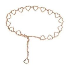 Material: Alloy Size: 105cm / 40.95" Color: As shown in the picture 1. A fashionable and retro design with a heart-shaped waist chain that allows you to showcase your individual charm in any occasion. 2. Made of high-quality metal material, it is not easy to fade or deform, allowing you to maintain a beautiful state for a long time. 4. Designed for various body types, the length can be freely adjusted according to personal needs, making it more user-friendly. 5. The unique body chain design allo Pants Chain, Pant Chains, Chain Belts, Chain Design, Waist Chain, Women Pants, Makeup Palette, Metal Material, Retro Design