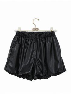 High waisted vegan leather shorts with elasticized waistband and billowing balloon style leg. Made from 100% PU Leather to mimic the look of real leather. Oversized loose fit. Model is wearing MINUSEY ONE SIZE. ✔️ Free worldwide express shipping over $100✔️ Loved by 6,500+ customers✔️ Limited edition collections, maximum style⠀⠀⠀⠀⠀⠀⠀⠀⠀Stay ahead of the trend with can’t-find-anywhere-else staples. Your closet will thank you 💕 * MINUSEY ONE SIZE = EU 34-38, US 2-6* 100% PU Leather* Dry clean* Made in Korea - Model Height: 170cm/5'7" (US2, EU34) Casual High-waisted Leather Shorts, Casual Leather High-waisted Shorts, Leather Shorts For Night Out In Summer, High-waisted Leather Shorts For Summer, Trendy Faux Leather Summer Shorts, High-waisted Faux Leather Shorts For Summer, Balloon Shorts, Leather Shorts, Model Height