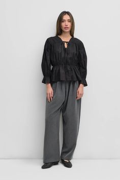 The Selina Top – Mod Ref | Common Market Day To Night, Cotton Voile, To Night, Body Skin Care, Online Branding, Lifestyle Brands, Puff Sleeves, Shoe Brands, Jumpsuit Dress