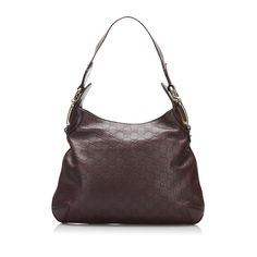 Guccissima Horsebit Creole Hobo Hobo BagThe Creole hobo features a leather body, a flat leather shoulder strap, a top zip closure, and an interior zip pocket.Length: 29.00cm x Width: 30.00cm x Depth: 0.50cm. Contemporary Eclectic, Alessandro Michele, Italian Fashion, Hobo Bag, Creative Director, United Kingdom, Zip Pockets, Saint Laurent, Second Hand