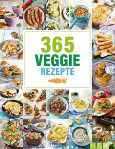 the cover of 365 veggie rezepte