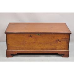 an old wooden chest with two drawers