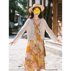 Beach Outfit Loose Ethnic Style Mosaic Slip Boho Dress

Material: Cotton

Style: Sweet, Boho

Size: S, M, L

Color: Orange, Red

Applicable Scene: Leisure, Daily,Vacation Yellow Casual Boho Beach Dress, Casual Yellow Boho Beach Dress, Bohemian Patchwork Dress For Day Out, Casual Boho Dress For Beach In Fall, Casual Boho Beach Dress For Fall, Casual Yellow Boho Dress For Vacation, Peasant Boho Dress For Beach In Fall, Peasant Style Boho Dress For Beach In Fall, Casual Beige Boho Dress With Boho Print