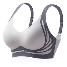 PRICES MAY VARY. ✔Made of durable compression fabric, back support bra prevents breast sagging, embraces your body well and deepens your cleavages while remaining super lightweight and breathable. ✔Wireless design and exclusive Natural shaping effect from womens wireless bra provide instant breast sculpting & contouring! 5D seamed cups & wide side wings directly compress the breast without leaving traces. ✔Back smoothing bra for women with a low back and extra-wide sides, It will give shape and Comfy Bras, Bra For Women, Comfy Bra, Hair Brush Straightener, Compression Fabric, Full Coverage Bra, Natural Curves, Wireless Bra, Support Bras