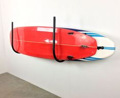 paddleboard wall rack padded metal