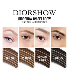 Brows are big news when it comes to backstage make-up, so keeping a brow-boosting product in your kit is a must. Luckily, DIOR’s Diorshow On Set Brow ticks all the boxes, with a volumising formula that not only sets every hair into place for up to 24 hours – no stiffness in sight – but puts you in the driving seat. What will it be: full, textured brows or softly groomed? How To Thicken Eyebrows, Eyebrow Mascara, Brow Mascara, Brow Color, Beyond Beauty, Eyebrow Gel, Dior Beauty, Styling Gel