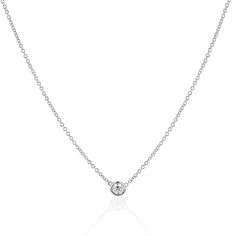 Kids Solitaire Diamond Necklace – Baby Gold Petite Diamond Necklace, Diamond Bezel Necklace, Staple Necklace, Solitaire Diamond Necklace, Simple Choker, Minimal Gold, Necklace Everyday, Bezel Necklace, Solitaire Necklace