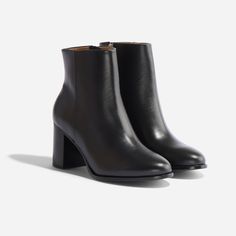 Boot up in style. This pair is perfect for both work and play, designed to elevate any outfit with sleek details and our slimmest heel yet. | Women's Lia Heeled Bootie . Almond Size 9.5 High Heeled Boots With Sculpted Heel For Work, Classic Fitted Boots With Block Heel, Workwear High Heel Boots With Padded Heel, Sculpted Heel Boots For Workwear, Workwear Heeled Boots With Padded Heel, Modern Heeled Boots For Formal Occasions, Almond Toe Heeled Boots With Padded Heel For Work, Workwear Almond Toe Heeled Boots With Padded Heel, Workwear Heeled Boots With Padded Heel And Almond Toe