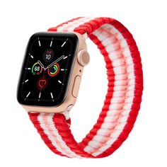 Sonix | Knit Watchband A High-Performance Yet Stylish Watch Band All In One. Crafted From Custom, High-Quality Hypoallergenic Knit Material, This Wristband Provides A Comfortable Wearing Experience. Dimensions: 0.15" 1" 4" Use The Stainless Steel Clasp Hardware To Securely Attach To Your Apple Watch. Polyester (75%), Nylon (22%), Spandex (3%) Compatible With Apple Watch Series 1 Through 7. (Fits 38mm, 40mm And 41mm Styles) Care Instructions: Hand Wash Country Of Origin: China Casual White Adjustable Apple Watch Band, Casual White Watch Bands With Bracelet Strap, Casual Adjustable White Watch Band, Casual White Adjustable Watch Band, White Casual Bracelet Strap Watch Bands, Casual White Bracelet Strap Watch Bands, Casual White Apple Watch Band, Casual White Apple Watch Band With Bracelet Strap, White Casual Apple Watch Band Gift