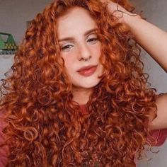 22” Copper Red Kinky Curly Lace Front Wig *New* Arrives New Human Synthetic Blend Lace Front Wig. Color : As Shown 150% Density You Can Cut , Curl , And Style This Wig Heat Resistant Up To 315f 22.5 In Circumference Hand Tied - Check My 5 Star Reviews You Could Cut The Front Lace To Blend As Your Own Hairline Dye Wash I Do Not Trade My Wigs Bundle With The Got2b Ultra Gel Or Ghost Bond To Save 10% Off $$$ Hair Color Orange, Beautiful Bridal Hair, Ponytail Hair Extensions, Short Hair Wigs, Ombré Hair, Black Curly Hair, Curly Lace Front Wigs, Great Hairstyles, Copper Red