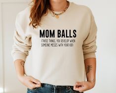 This Gender-Neutral Adult Hoodies & Sweatshirts item by BTYLLC has 77 favorites from Etsy shoppers. Ships from Plano, TX. Listed on Sep 10, 2024 Funny Sweater, Funny Sweaters, Mom Funny, Mom Hoodies, Mom Life Shirt, T Shirts With Sayings, Mom Humor, Shirts With Sayings, Mom Shirts