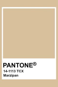 pantone's color swatches for the new paint scheme, featuring tan tones