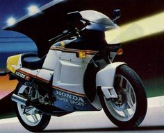 an advertisement for the honda sport motorcycle