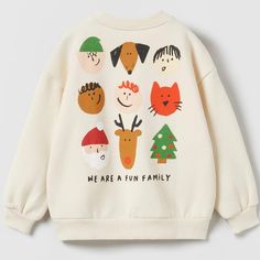 Zara Kid’s Sweater Size 6-9 Months.The Cutest! **Thank You So Much For The Support, Likes And Shares. With 2 Under 2 It’s Alittle Crazy Around Here So This Is Such A Fun Outlet For Me!! Currently On Maternity Leave So After 3 Yrs Away I Will Finally Be Active Posting New Items To Try And Make Some Passive Income While Home Out Of My Little Treasures (I Refuse To Go Back To Work Before April Lol) Cleared Out Our Closets And Will Be Posting New And Used Pieces From My Little Girls Closet Sizes New Playful Sweatshirt With Cartoon Print For Playwear, Playful Cartoon Print Sweatshirt For Playwear, Playful Cartoon Print Sweatshirt For Playtime, Playful Cartoon Print Sweatshirt For Winter, Playful Winter Sweatshirt With Cartoon Print, Playful Fall Tops For Playwear, Graphic Print Tops For Playwear In Fall, Playful Cotton Winter Tops, Playful Winter Cotton Tops