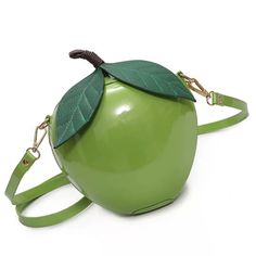 Apple Fruit Purse Pin Up Bag. Adorable Princess Accessory For Your Fairytale Theme Outfit. Special Order Delivery 7-21 Business Days Styles: Goth Pinup Purse School Steampunk Rock Festival Burning Man Rockabilly Fun Purses, Fruit Bags, Goth Pinup, Whimsical Autumn, Upcycled Bags, Fairytale Theme, Fruit Bag, Novelty Purses, Rock Festival