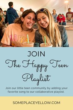 join the happy teen playlist Clean Songs, Names Of Songs, The Best Playlist, Best Playlist, Good Songs, Happy Teens, The 2000s, Music Aesthetic, Song Playlist