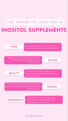 I've seen inositol work wonders for my patients when used in combination with other lifestyle changes. The problem is that not all supplements are created equal, so if you are choosing a supplement without the help of a healthcare professional who really understands inositol, you want to make sure you know how to select an effective and safe product. In this article, I'll share exactly what I look for so you can confidently choose the best inositol supplement for your goals. Inositol Benefits Women, Supplements For Fertility, Inositol Benefits, Imbalanced Hormones, Endo Diet, Hormone Supplements, Fertility Help, Myo Inositol, What To Study