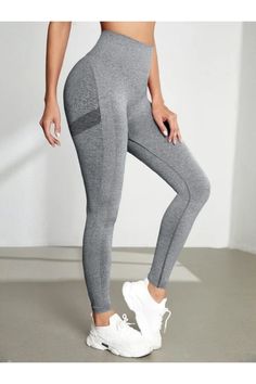 Upgrade your workout wardrobe with our High Waist Active Leggings. Made with high-quality materials, these leggings provide superior comfort and flexibility for your most intense workouts. The high waist design offers maximum coverage and support, while the breathable fabric keeps you cool and dry. Take your .Features: Basic styleStretch: Highly stretchyMaterial composition: 54% polyamide, 34% polyester, 12% elastaneCare instructions: Machine wash cold. Tumble dry low.ImportedSizeUSBottom LengthWaistWaist Stretch AmountHipS431.521.727.629.1M6/831.923.229.130.7L10/1232.324.830.732.3 Leggings Tiktok, Tiktok Leggings, Scrunch Leggings, Fitness Yoga, Active Leggings, Squat Proof, Active Wear Leggings, Basic Style, Leggings Shop