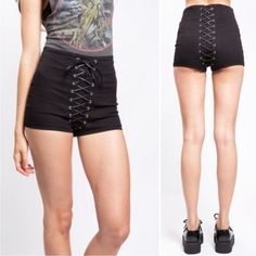 New! Tripp Nyc Lace Up Corset Front & Back Shorts Comfortable Breathable Lightweight This Item Is Brand New, And Still Has The Product Information Attached To It. Please, Feel Free To Ask Any Questions You May Have Fashion Tags Keywords Styles: #Summer #Outdoor #Party #Egirl #Aesthetic #Grunge #Goth #Killstar #Alternativegirl #Emo #Y2k #Anime Dolls #Gothgirl #Egirlaesthetic #Gamergirl #Cosplay #Makeup #Altgirl #Emogirl #Grungeaesthetic #Softgirl #Gothic #Animegirl #Fairy #Tiktok #Gamer Kill #Gru Fairy Tiktok, Tripp Jeans, Goth Shorts, Gothic Shorts, Y2k Anime, High Waisted Floral Shorts, Egirl Aesthetic, E Girl Aesthetic, Emo Y2k