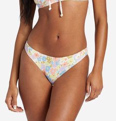 Billabong: Dream Chaser Tanlines Lowrider Bikini Bottom Spring Surfing Bottoms, Dream Chaser, Lowrider, Low Waist, Billabong