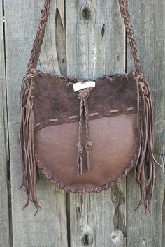 Handmade brown tote    Buckskin leather tote  by thunderrose, $132.00 Leather Handbags Handmade, Brown Leather Totes, Brown Tote, Purse Crossbody, Leather Purse, Leather Handbag, Leather And Lace, Leather Craft, Tote Handbags