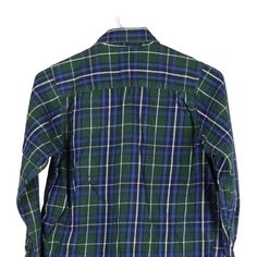 Description:Vintage Age 10-12 green Place shirt, fits large.GENDER: boys CONDITION: very good.STYLE: shirtERA: 1990sCOLOUR: greenFABRIC: cotton Green Collared Flannel Shirt For Fall, Green Collared Shirt For Fall, Casual Green Button-up Flannel Shirt, Green Long Sleeve Flannel Shirt, Casual Green Long Sleeve Shirt, Vintage Green Button-up Shirt, Retro Green Cotton Shirt, Green Retro Cotton Shirt, Green Collared Cotton Flannel Shirt