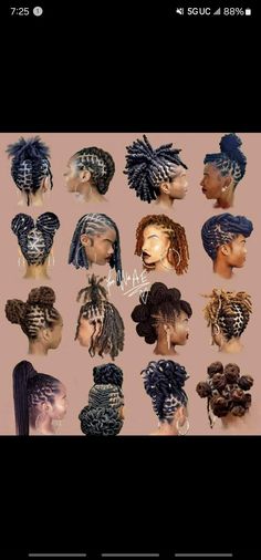 Starter Locs, Loc Journey, Dread Hairstyles, Hair Solutions, Dreadlock Hairstyles, Melanin Poppin, Locs Hairstyles, Loc Styles, Content Ideas