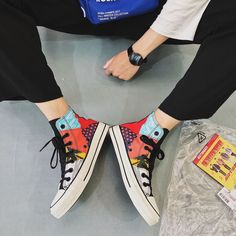 Product Information: Style: Korean Suitable season: summer, spring Applicable gender: male shoe upper Material: Canvas Popular elements: car suture Packing list canvas shoes*1