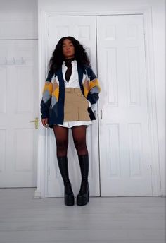 Cozy Professional Outfit, Preppy Black Women Aesthetic, Preppy Outfits Black Women, Aesthetic Outfit Ideas For School, Outfit Ideas For School, Outfit Ideas Aesthetic, Summertime Outfits, Cozy Outfits, Work Fits