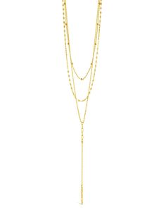 Bring out your layered look with this Natalia layered necklace! With its delicate chain drop, it'll be sure to check all the “cute” boxes and add the perfect touch of chicness to any ensemble. Dazzle your friends with your dainty, yet bold style! Materials: 14K gold plated brass Features: Measures 14-20" with 2" extender, 3.75" drop, 1-2mm chains, Lead & Nickel free, lobster clasp Cute Boxes, Gold Drop Necklace, Layered Chain Necklace, Layered Chain, Cute Box, Layered Chains, Bold Style, Delicate Chain, Pearl Earrings Dangle