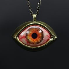 Hazel Evil Eye Talisman Pendant, Handmade Eye Jewelry, Hazel Eye Necklace, Punk Gothic Necklace, Glass Eye Jewelry, Realistic Eye Jewelry My eye designs can be made specifically for your eyes, you need to take a beautiful iris photo for us. Then we can customize it for you. You can also add or remove blood details to our eye designs. You can write this in the order notes. Please send me a message after ordering. I can do as you wish. A quasi-universal symbol of protection, the evil eye is referr Glass Eye Jewelry, Eyes Necklace, Luxury Jewelry Box, Necklace Evil Eye, Talisman Pendant, Realistic Eye, Gothic Necklace, Bronze Jewelry, Protection Necklace