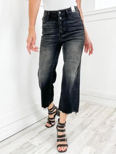 Edgy Jeans, Blue Denim Top, Long Sleeve Kimono, Straight Fit Denim, Black Denim Jeans, Boot Cut Denim, Denim Flares, Color Shorts, Wide Leg Denim