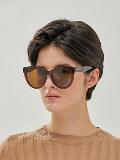 Editor's NotesMahrcato's Harper sunglasses are made from brown-colored acetate with oversized cat eye frames accented by inlaid gold-toned star shapes on the temples. - Brown color- Composed of acetate- Brown-tinted lenses - UV 99.9% blocked Measurements(in.)Size: One Size - Frame width: 5.86in.- Lens width: 2.12in.- Bridge width: 0.86in.- Temple length: 5.82in. Composition & Care- Material: (Frame) Acetate Designer- by mahrcato Pink Rims, Baby Sunglasses, Toned Arms, Round Frames, Bar Top, Cat Eye Frames, Round Frame, Khaki Color, Burgundy Color