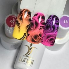 Diamond Nail Designs, Nail Art Printer, Bubble Nails, Natural Acrylic Nails, Gel Polish Nail Art, Dots Nails, Diamond Nails