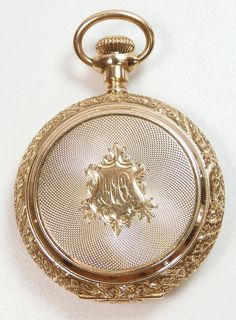 "Retro American Lady Waltham Women's Hunting Case Pocket Watch {International Buyers Are Responsible For Customs & Duty Fees} Circa ~ 1930'S Manufacturer ~ Waltham Serial Number ~ 9369520 The Case Is Marked With Number ~ 265656 6 Size Metal ~ 14K Yellow, Rose, Green + White Solid Gold Weight ~ 46.8 Grams Measurement Of Case ~ 34.83 MM - 1.371 Inches Thickness ~ 11.36 MM - 0.447 Inches ~ Measurements Of Bow Pin ~ {Can Be Removed If You Wanted To Wear On A Slide Chain Or Necklace} (The pocket American Lady, Platinum Diamond Engagement Rings, Rose Green, Deco Vintage, Platinum Engagement Rings, Pocket Watches, White Solid, Antique Diamond, Antique Art Deco