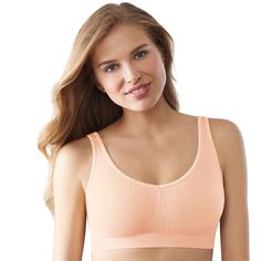 Designed with all around smoothing with targeted knit-in support, this women's Bali bralette delivers maximum comfort and lays smooth against the body. Click on this INTIMATES & SLEEPWEAR Guide to find the perfect fit and more!PRODUCT FEATURES 2-ply fabric for modesty Built up back provides added back smoothing and support Knit-in supporting sides for smoothing side bulges Allover seamless design with 4-way stretch for a smooth, polished look No-dig comfortable shoulder straps Wire free Tag free Solid Full Coverage Medium Support Bra, Supportive Full Coverage Smoothing Bra, Solid Full Coverage Bra With Medium Support, Fitted Smoothing Sports Bra, Micro-elastic Full Coverage Smoothing Bra, Smoothing Fitted Sports Bra, Fitted Smoothing No-show Bra, Smoothing No-show Fitted Bra, Smoothing Stretch No-show Bra