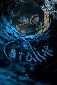 an animated movie poster with two people in the middle of a tunnel that reads crollie